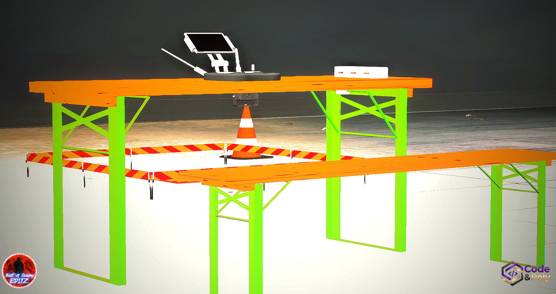 Code & Poly UAS(Drohneneinsatz) Props