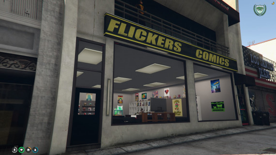 Flicker's Comic Shop