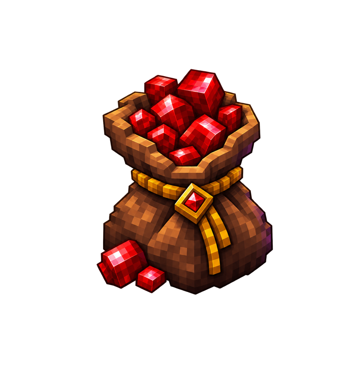 Bolsa mediana de gemas