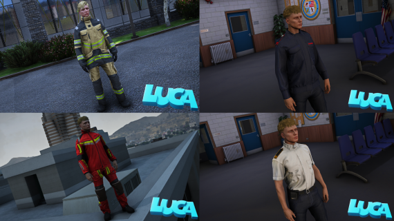 Luca Feuerwehr Kleidungspack Nr. 2