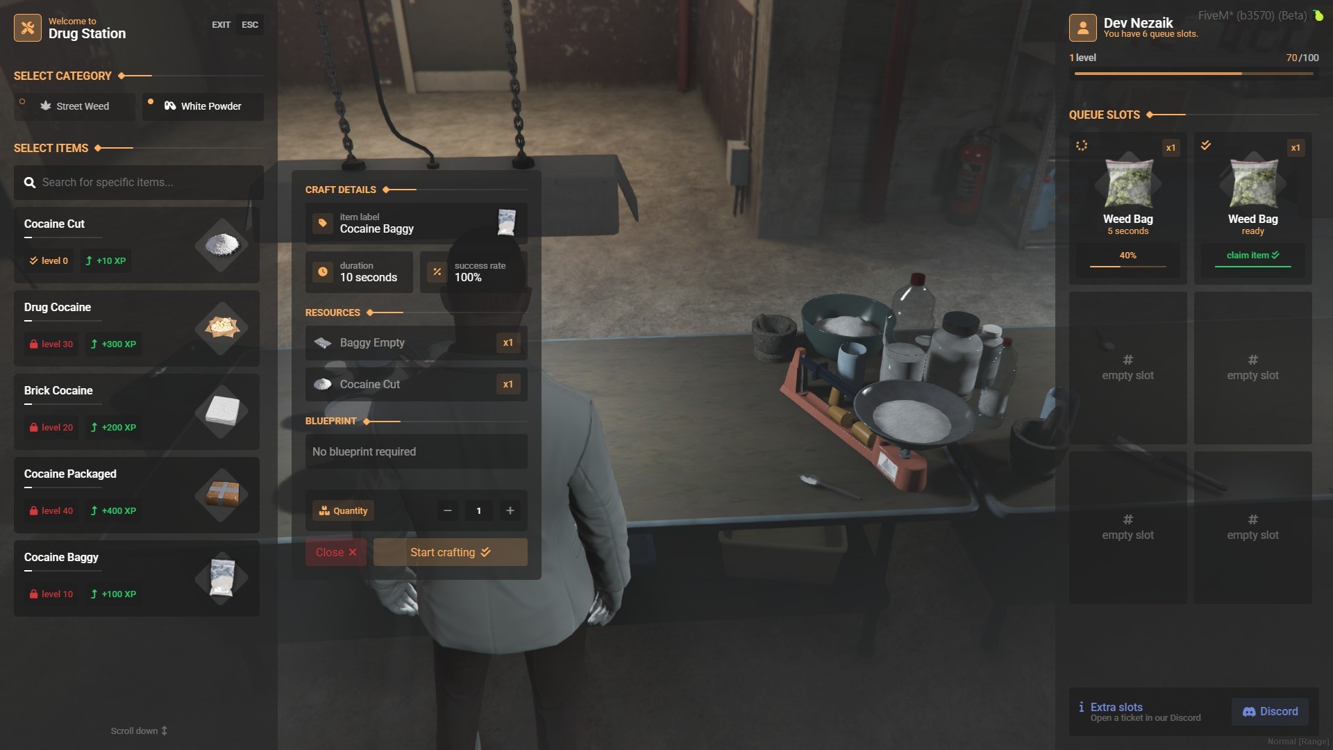 fivem Crafting Creator