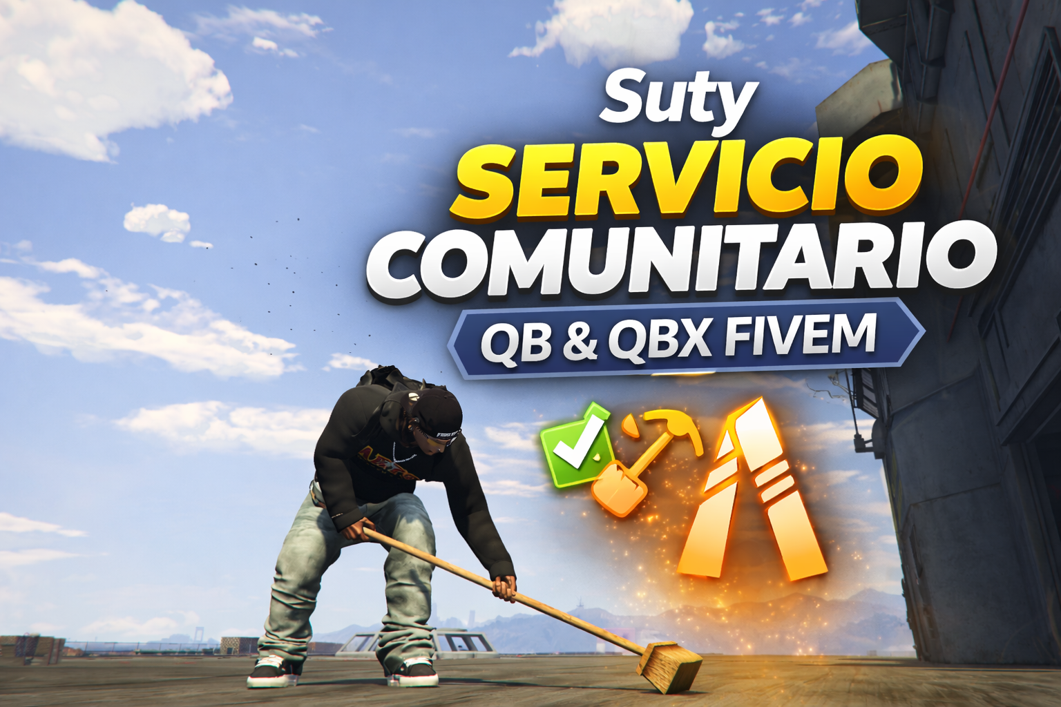 Community Service (QBX/QBCore/ESX)