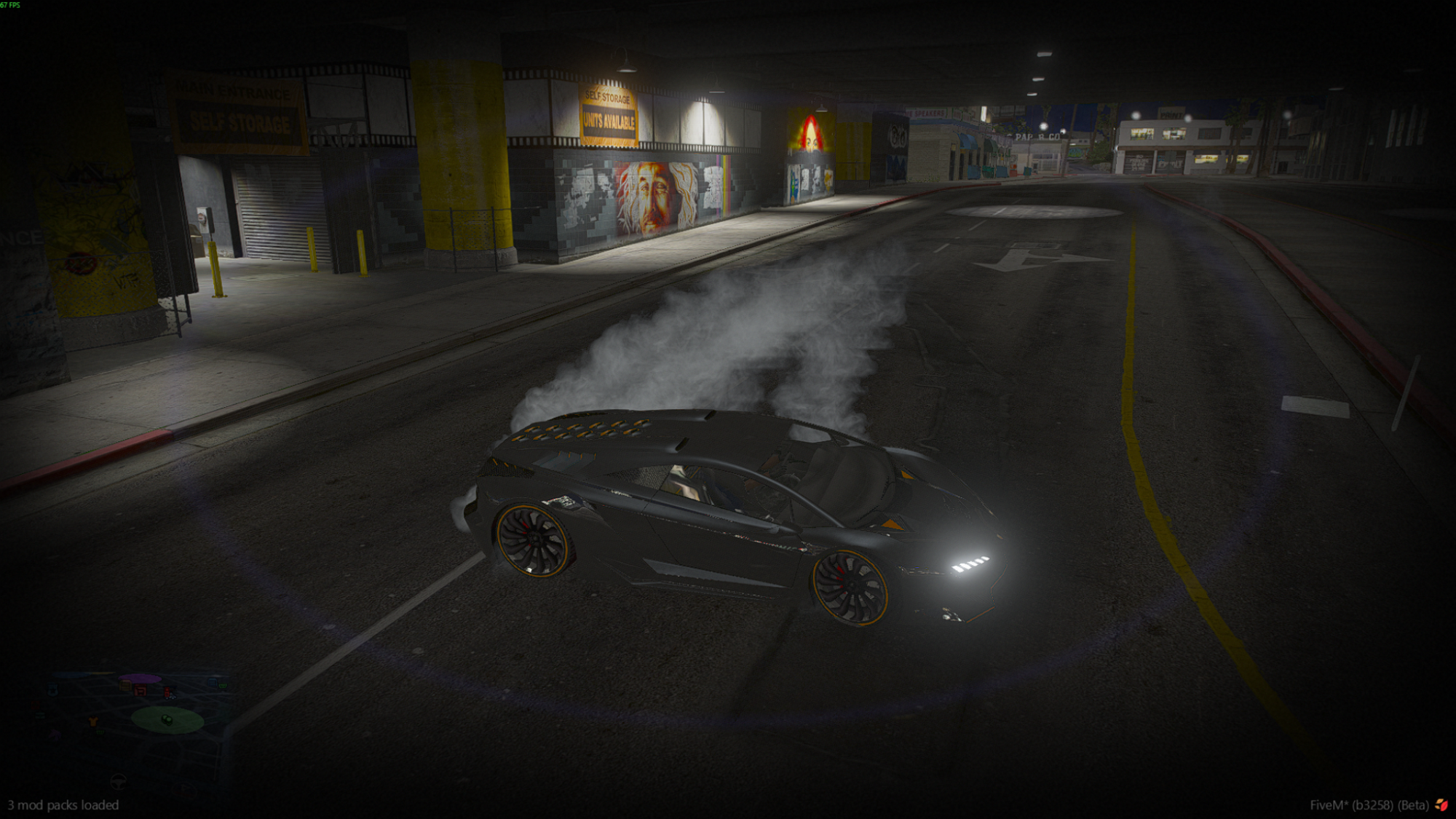 Realistic Tire Smoke [ESX, QB, QBOX, STANDALONE]