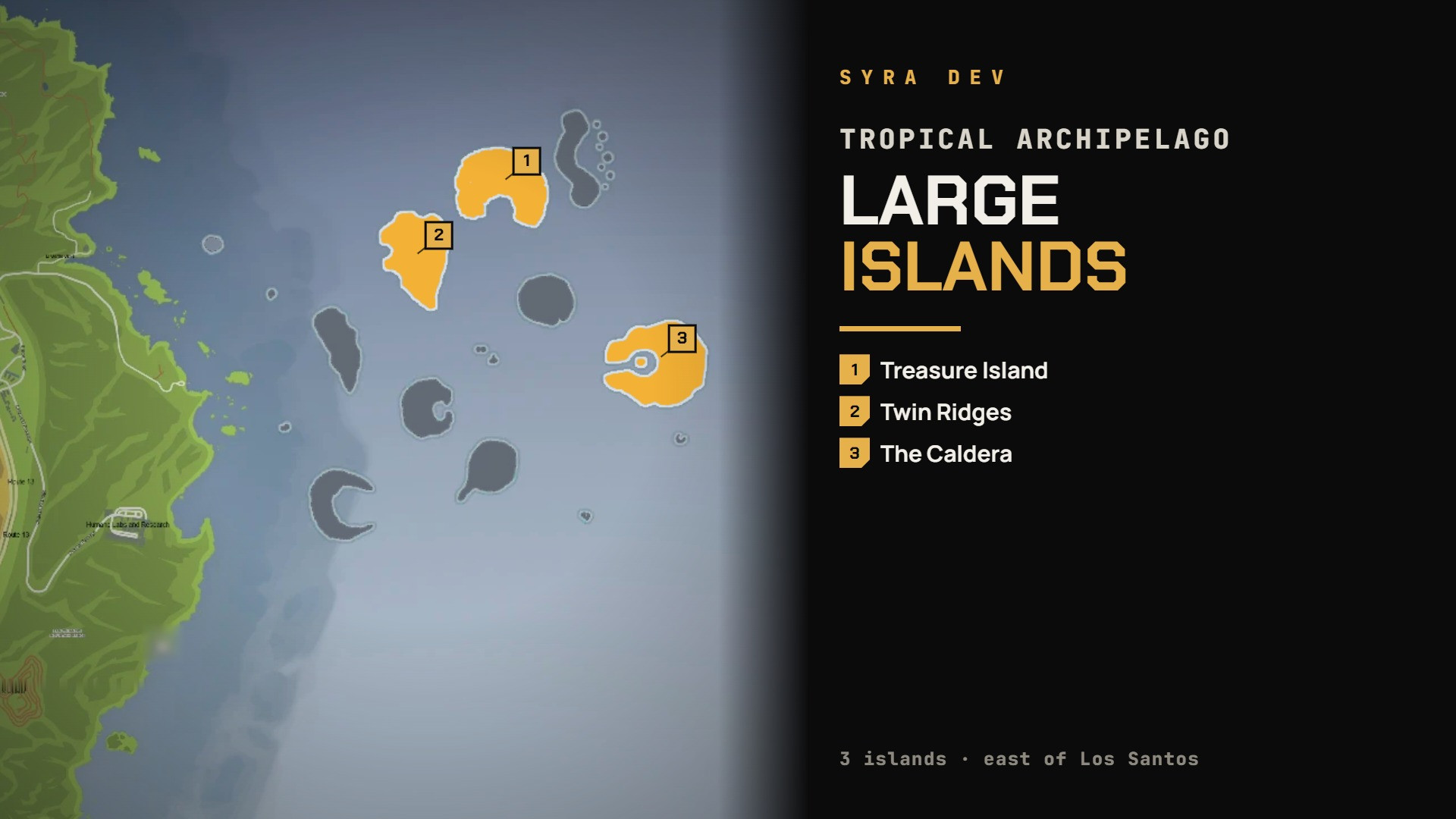 Tropical Archipelago · Large Islands (ESCROW)