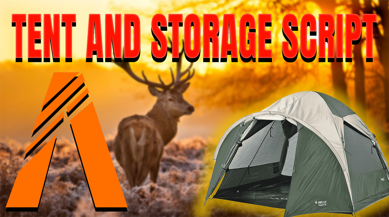 THE WILDLIFE SERIES - Tents - FiveM ESX/Qbcore [Standalone]