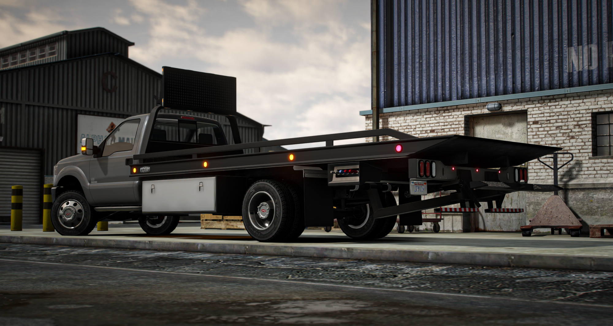 Vapid Sandking D155 Rollback Tow Trucks (2 Models)