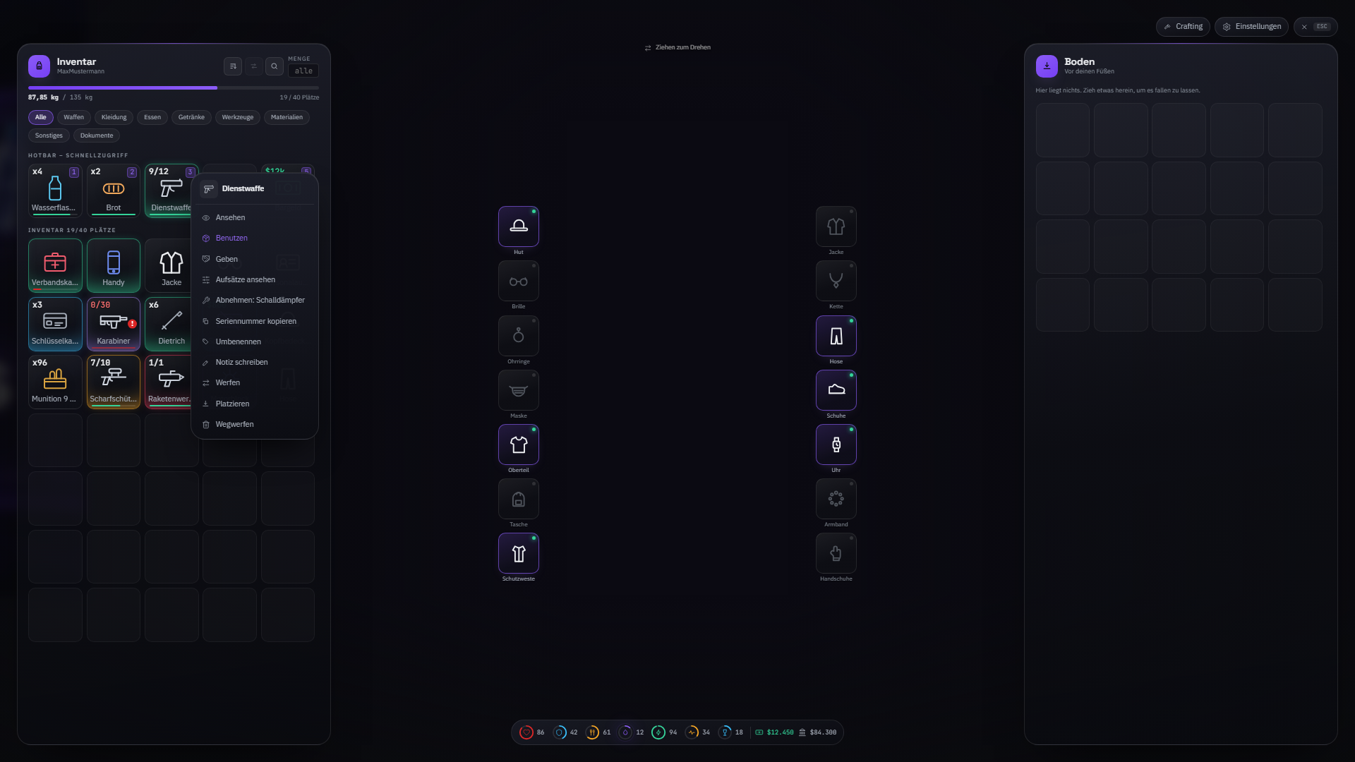 CrankChaos Inventar – Bild 6