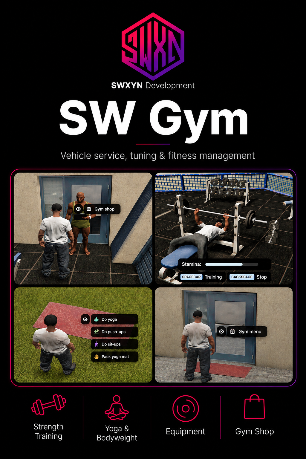 SW Gym | Advanced Fitness System