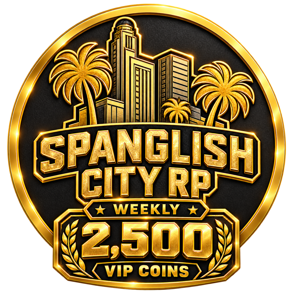 Weekly VIP Coins | Plus | 2,500 Coins