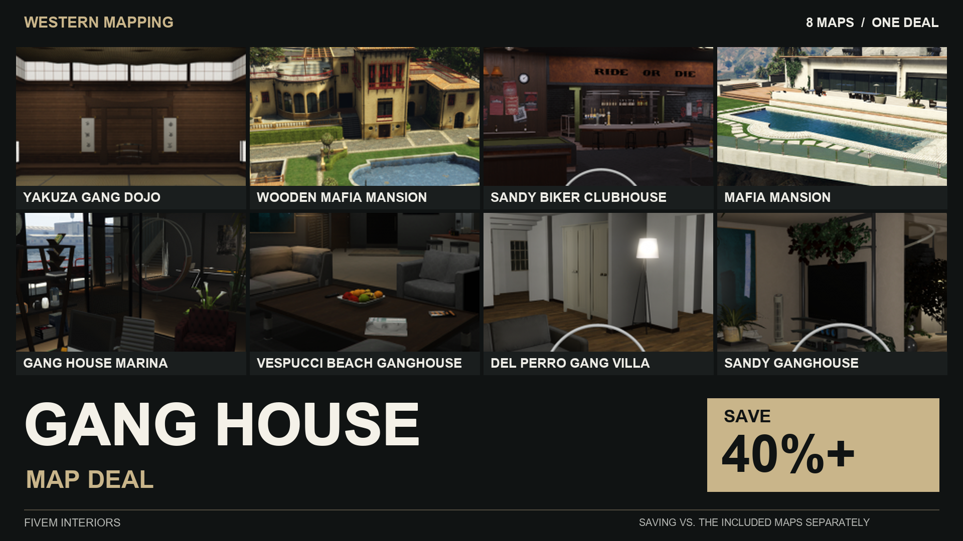 Gang House Deal : all included maps
