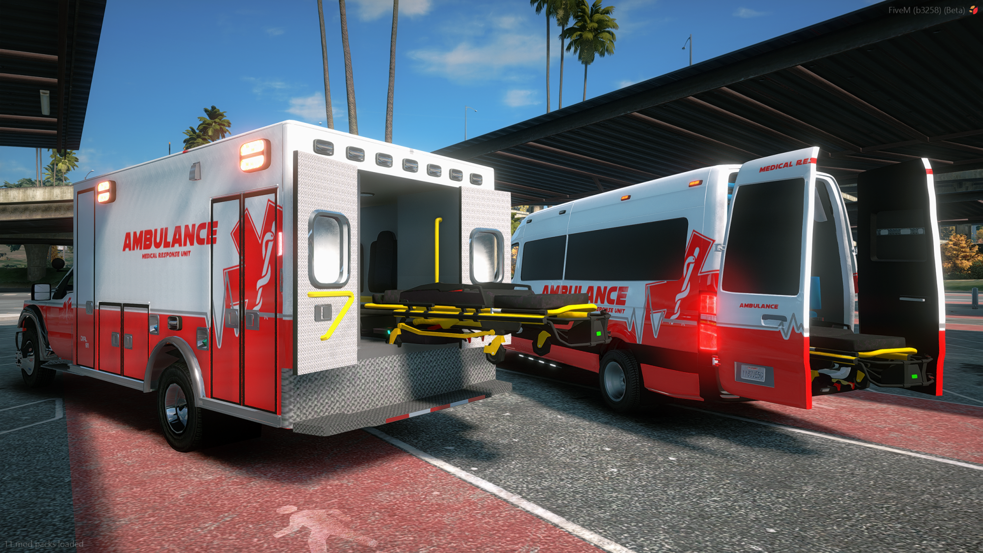 AMBULANCE PACK V2 | LORE FRIENDLY | FIVEM VEHICLES