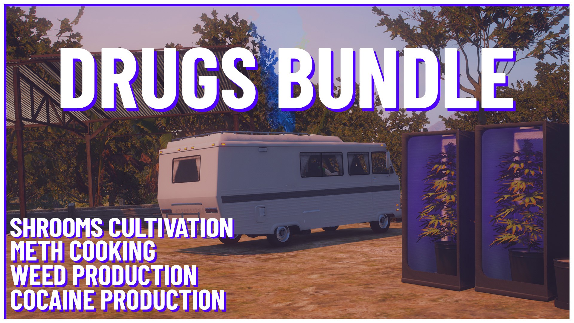Drugs bundle [Standalone, ESX, QBCore]