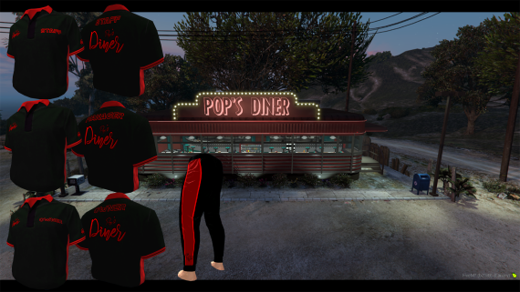Pop's Diner 2 (Male and Female)