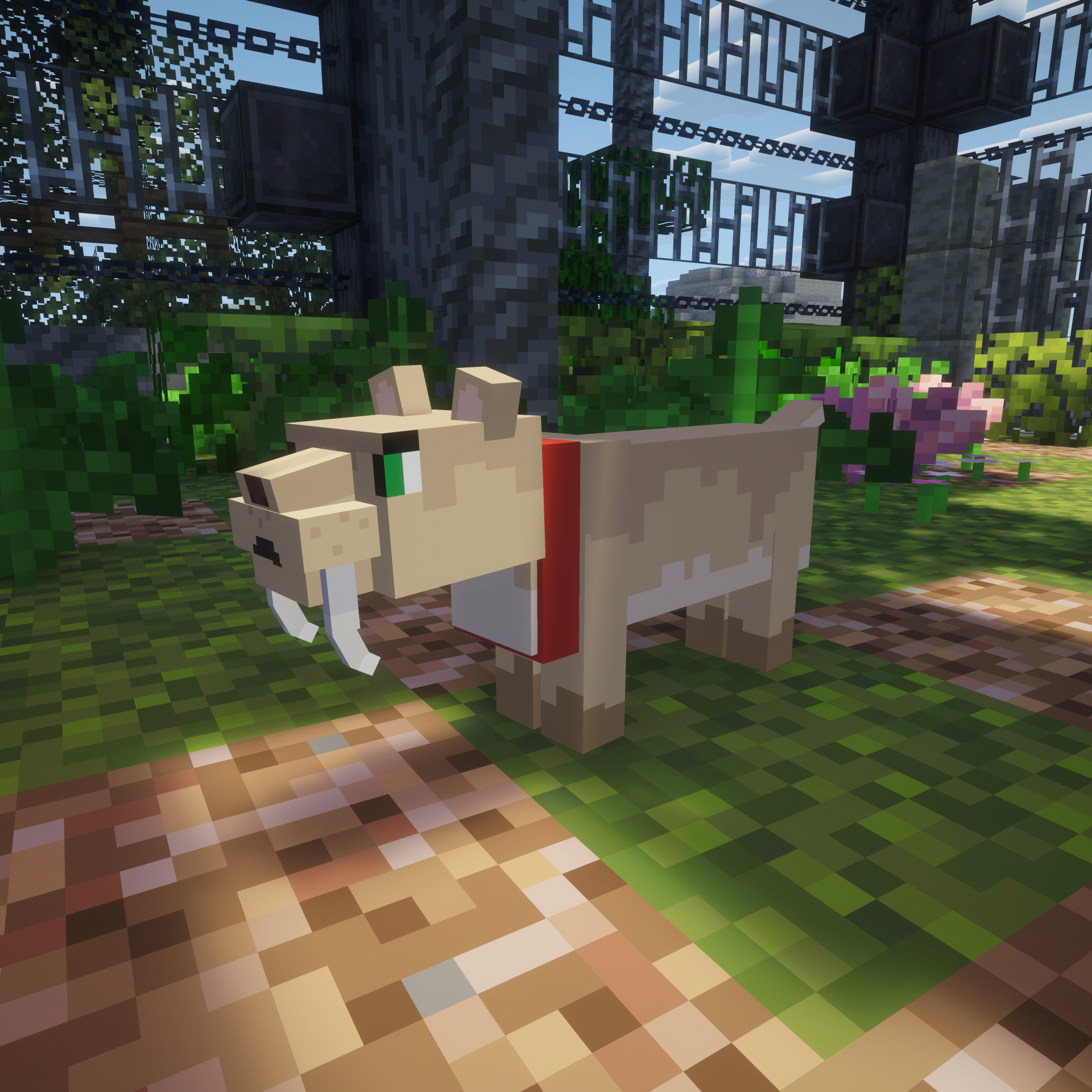 Sabertooth Cat Skin — cosmetic Cat Skins item on the NovaVoid Cat Civilization Minecraft server