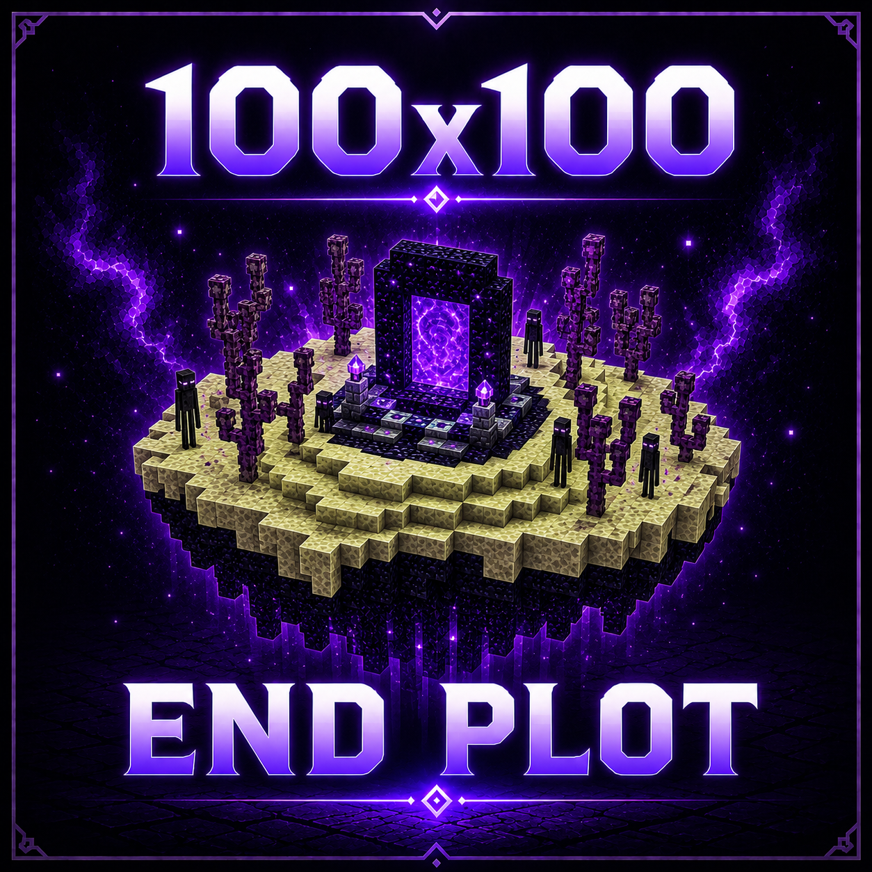 End plot
