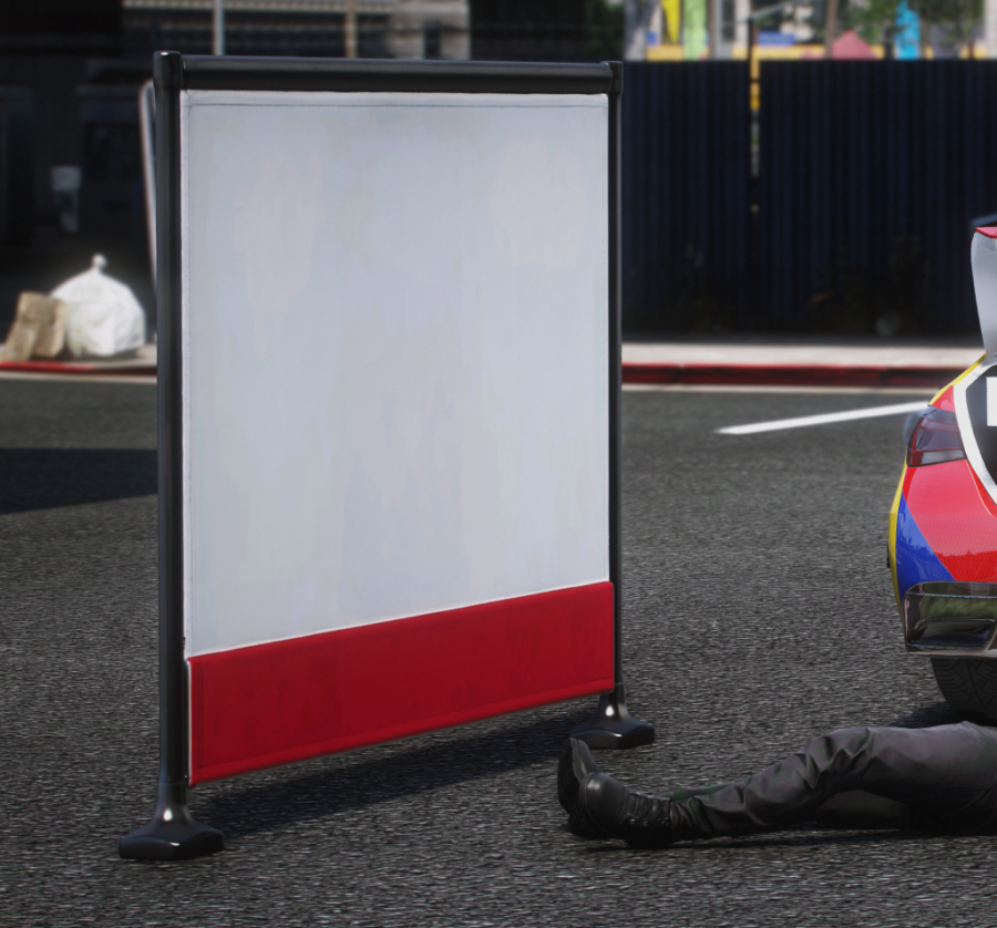 Ambulance Afzet hek