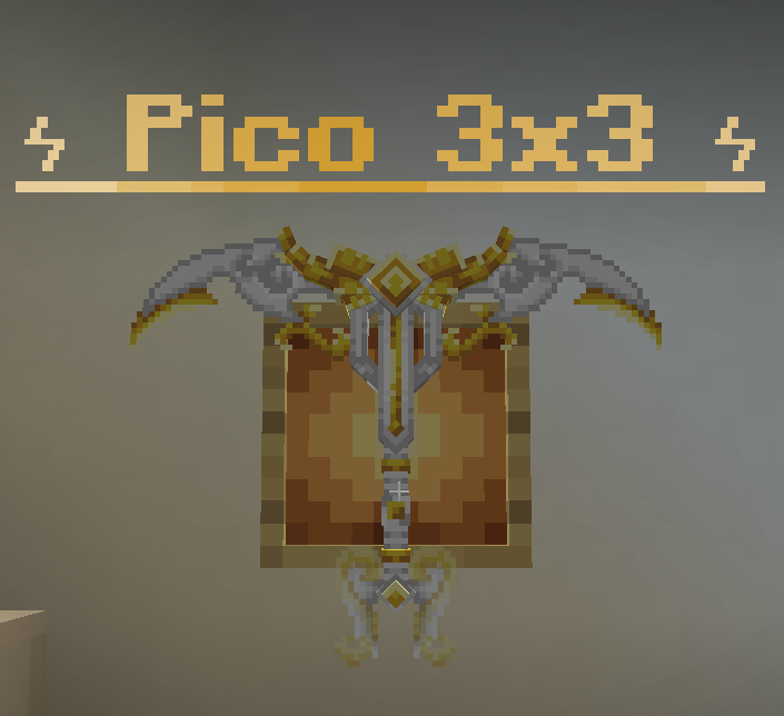 Pico 3X3 (Con TEXTURA)