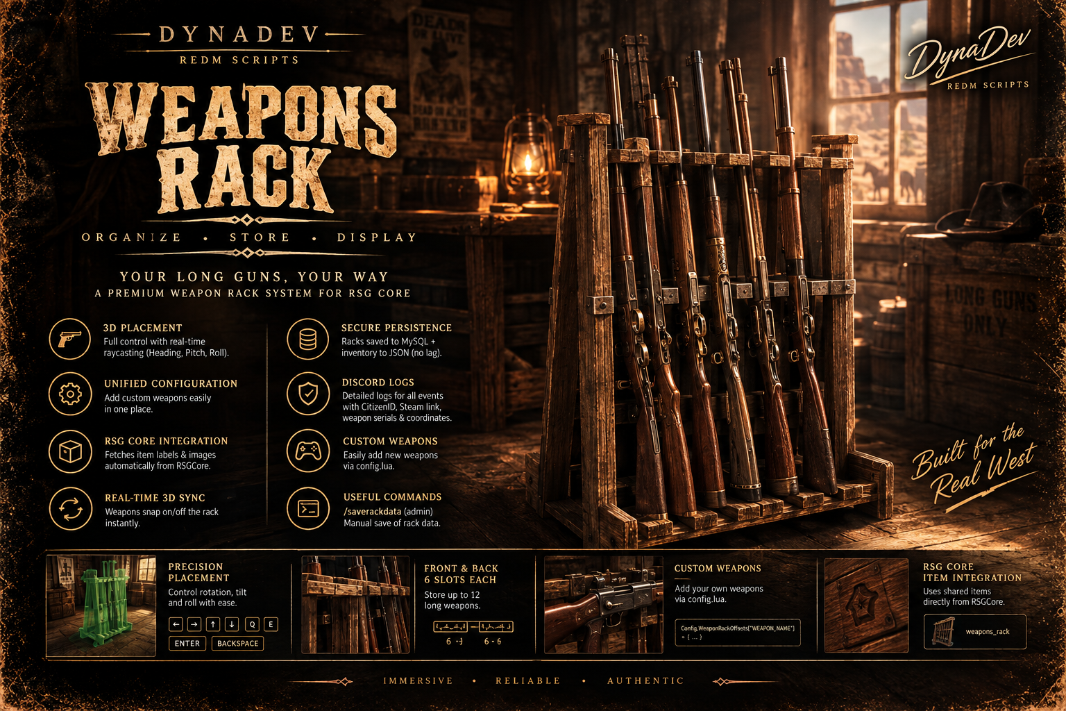 DynaDev - Weapons Rack
