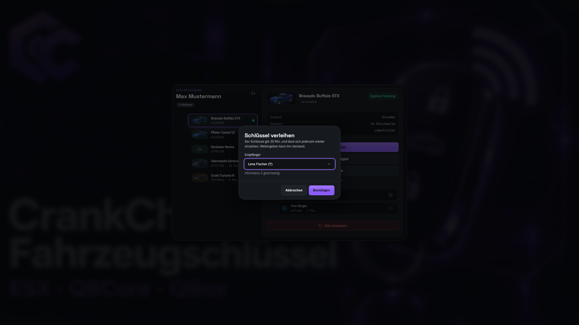 CrankChaos Fahrzeugschlüssel – Bild 2