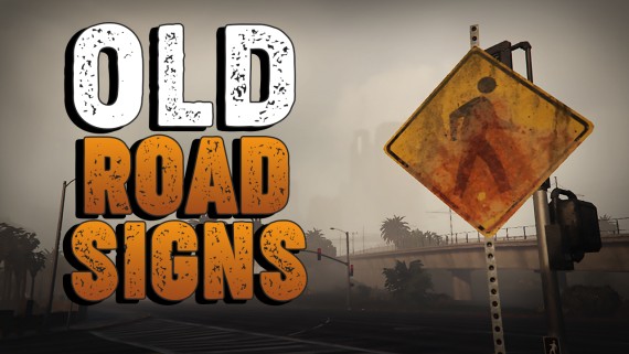Old Road Signs