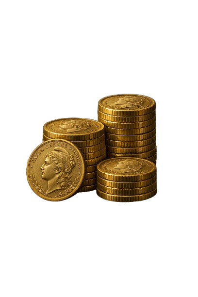 Coins — Pack Argent