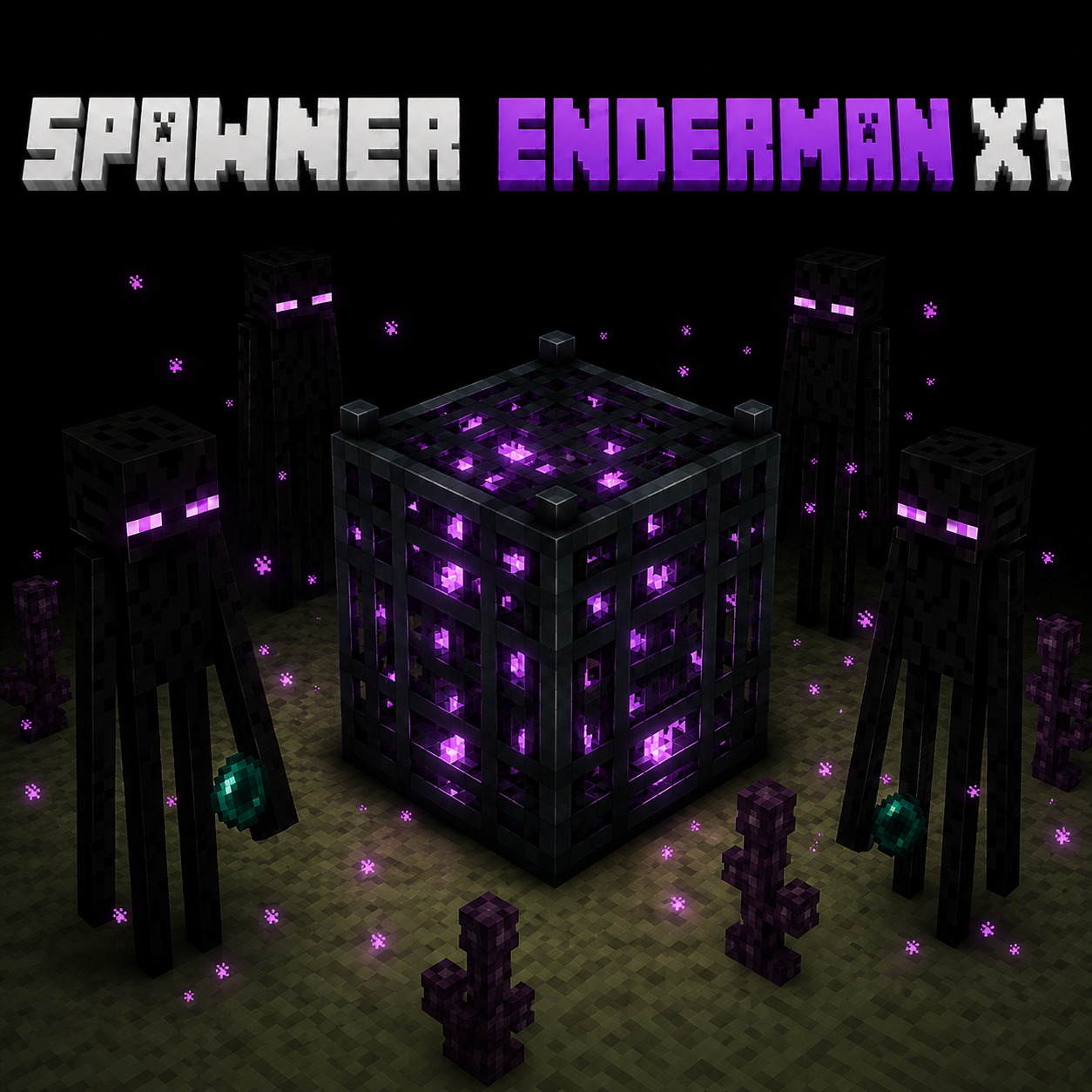 SPAWNER ENDERMAN X1
