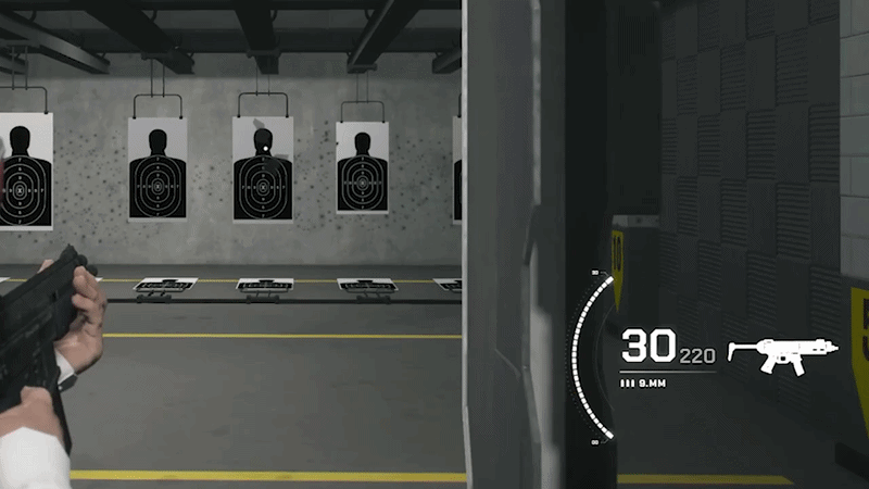Weapon HUD | Last Light (007 Inspired)