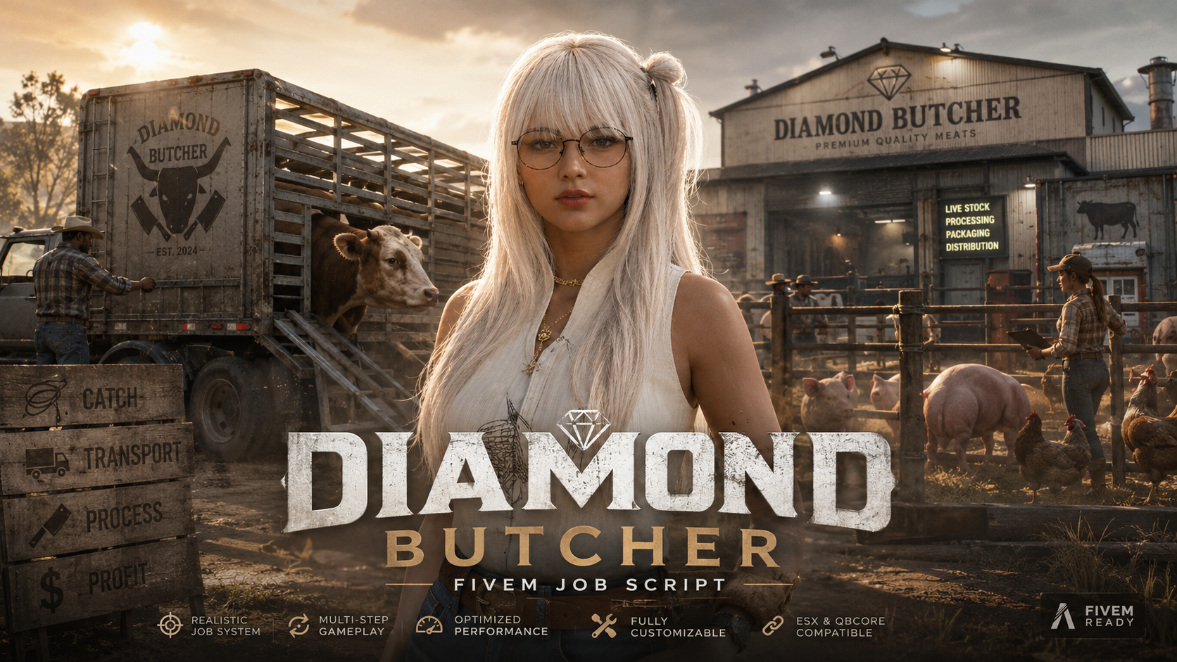 Diamond Butcher Job