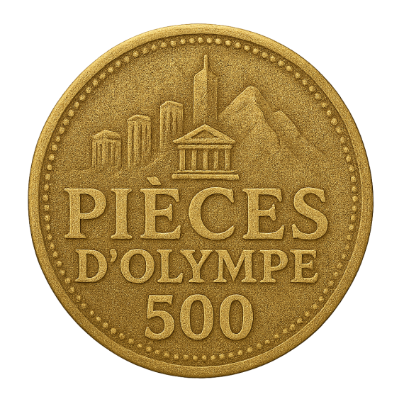 Pack 500 Pièce d'Olympe