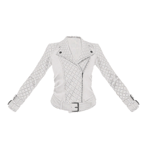 Padded Leather Jacket (F)