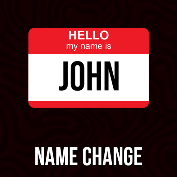 Name Change
