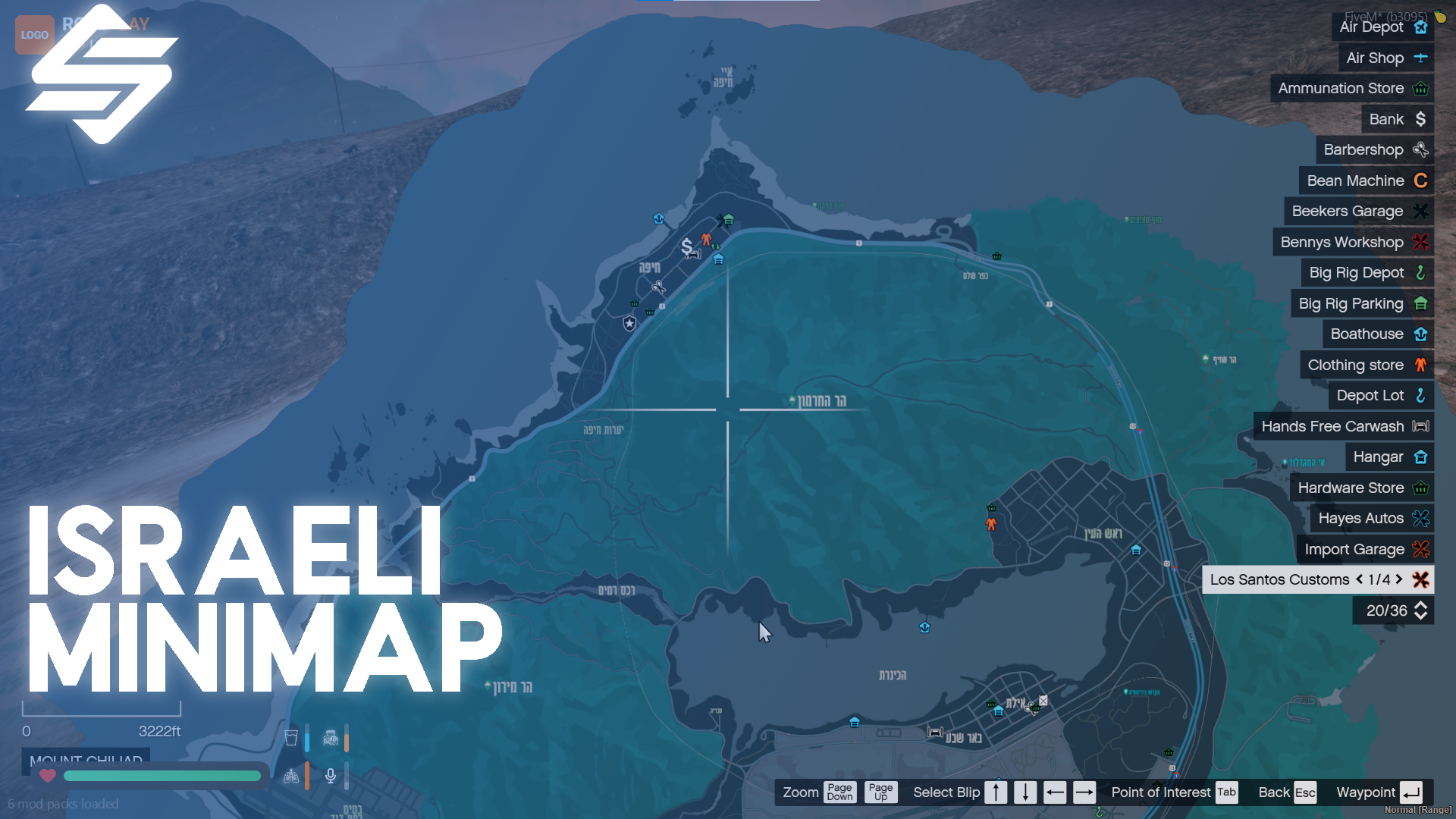 Israeli Minimap
