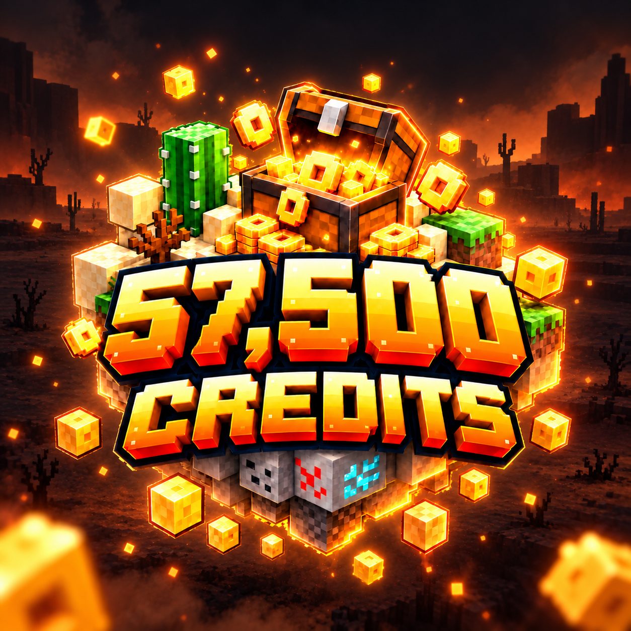 57,500 Credits