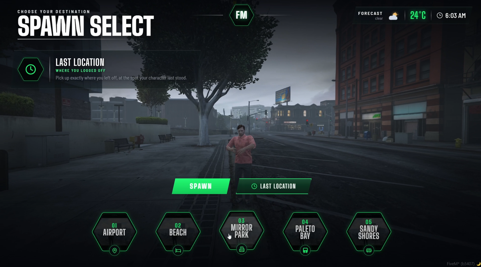 Spawn Selector