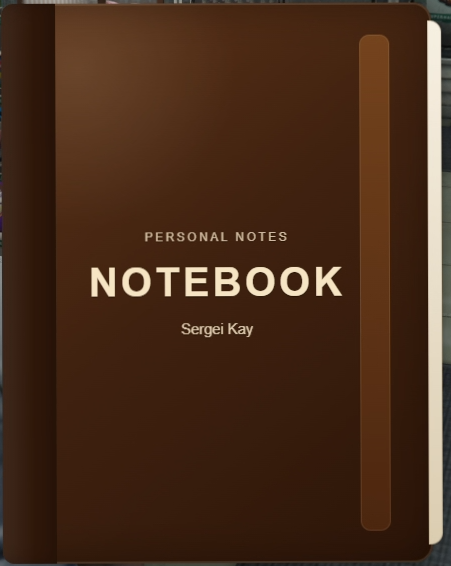 Sergeis Notebook