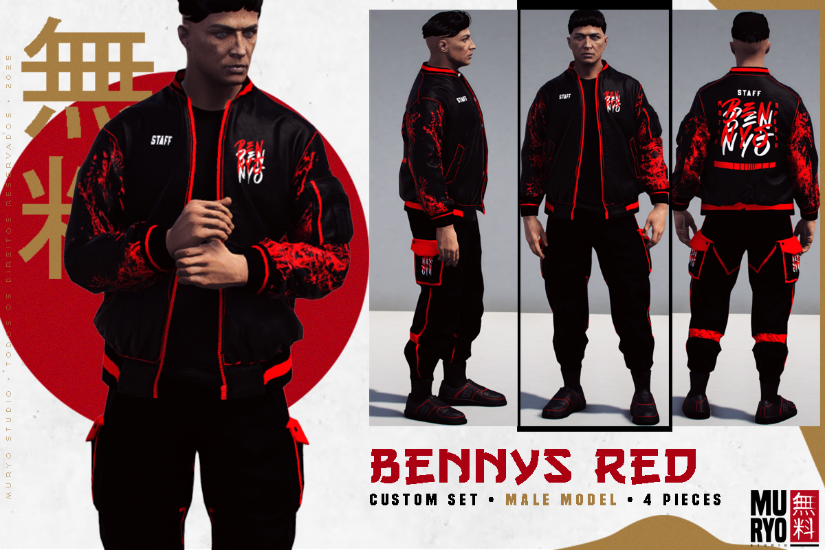Bennys RED Outfit Pack