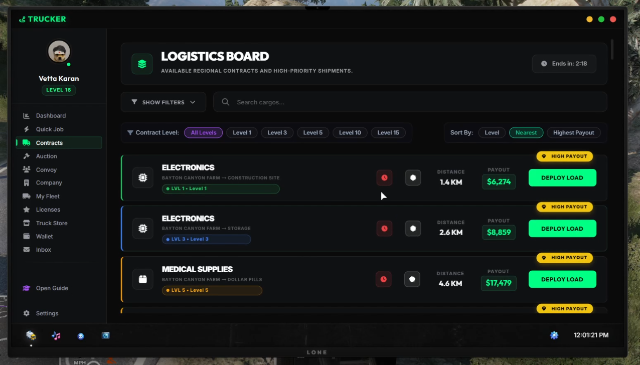 Lone Trucker V2