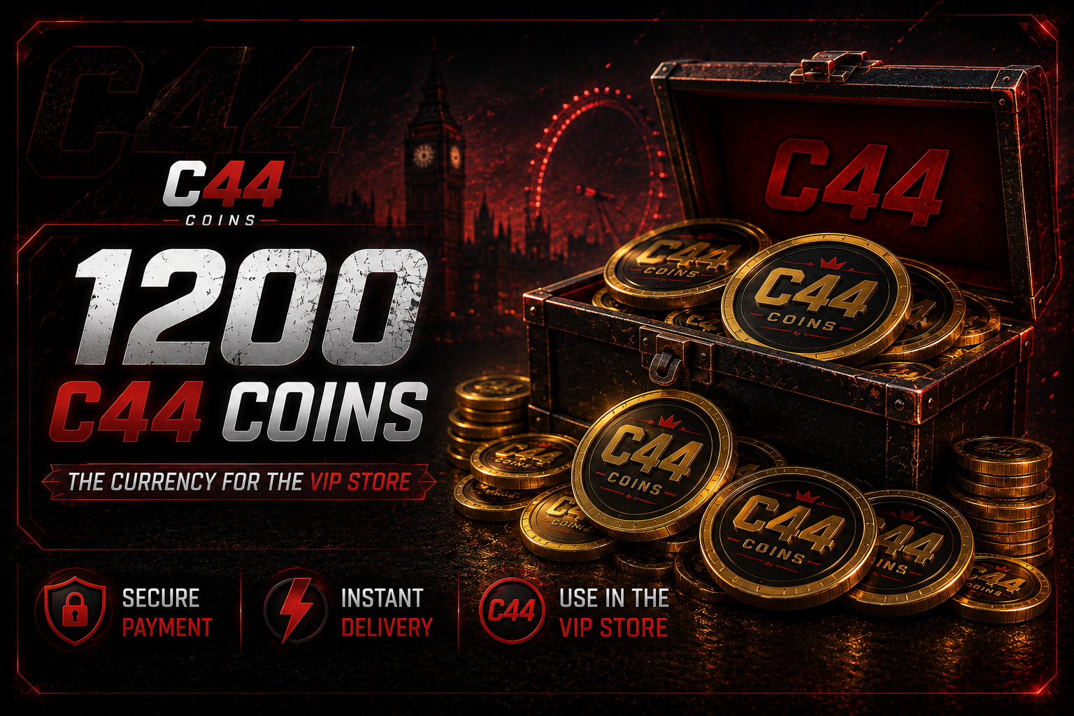 1200 C44 Coins