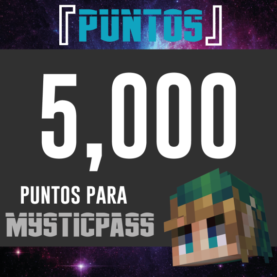 5000 Puntos para el MysticPass 『ELITE』