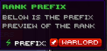 WARLORD RANK