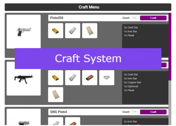 Craft System