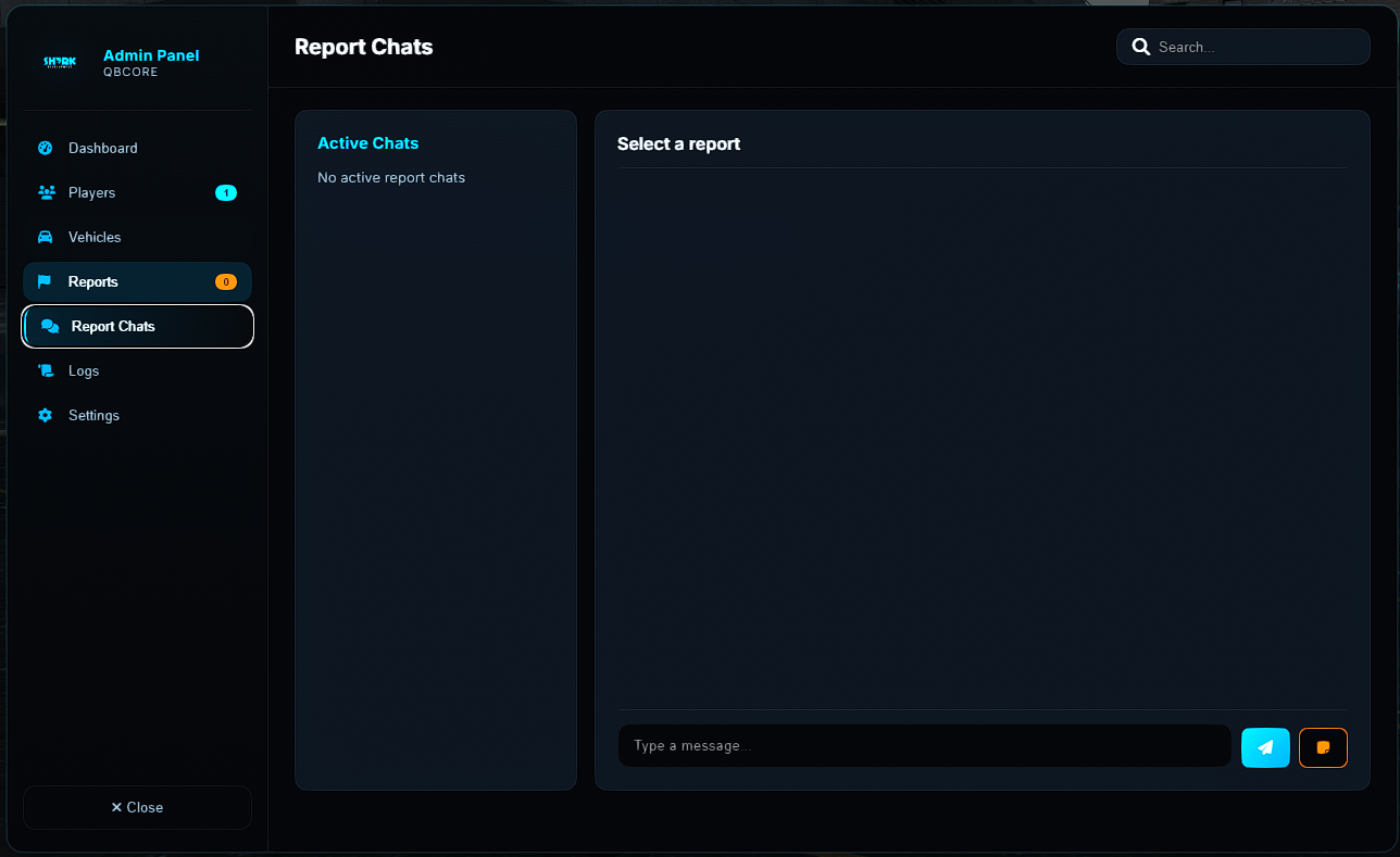 SharkDevelopment-AdminMenu