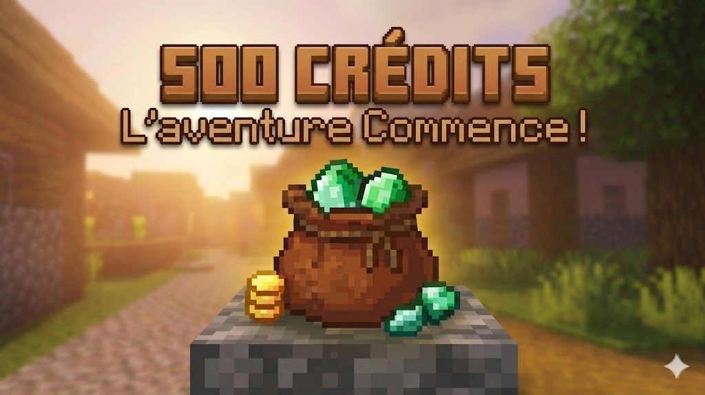 Achat de 500 Crédits