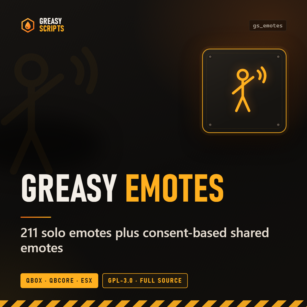 Greasy Emotes - Emote Menu, Shared Emotes, Walks & Moods