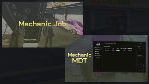 Mechanic Job + Mechanic MDT [One-Time Purchase]