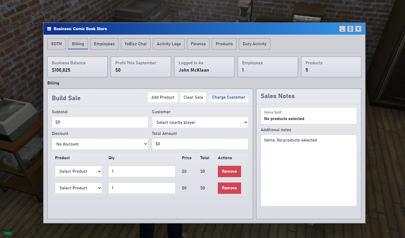 Bossmenu Configuration