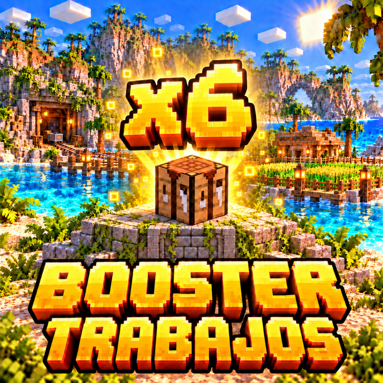 ⚒️ Booster Trabajos x6