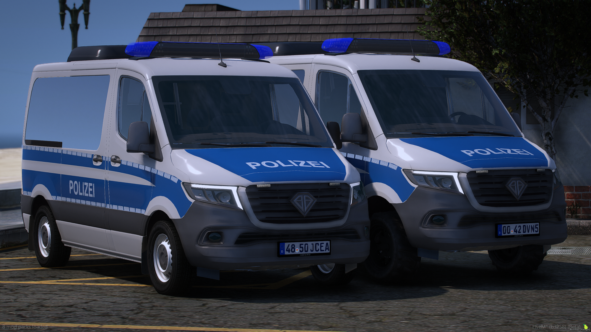 Benefactor Roadrunner Gen2 Polizei Pack [LB4000]