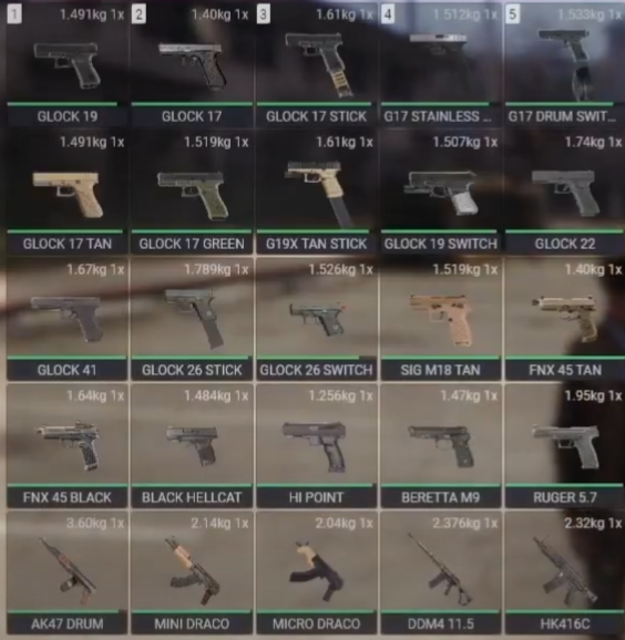 TD 5$ Weapon pack