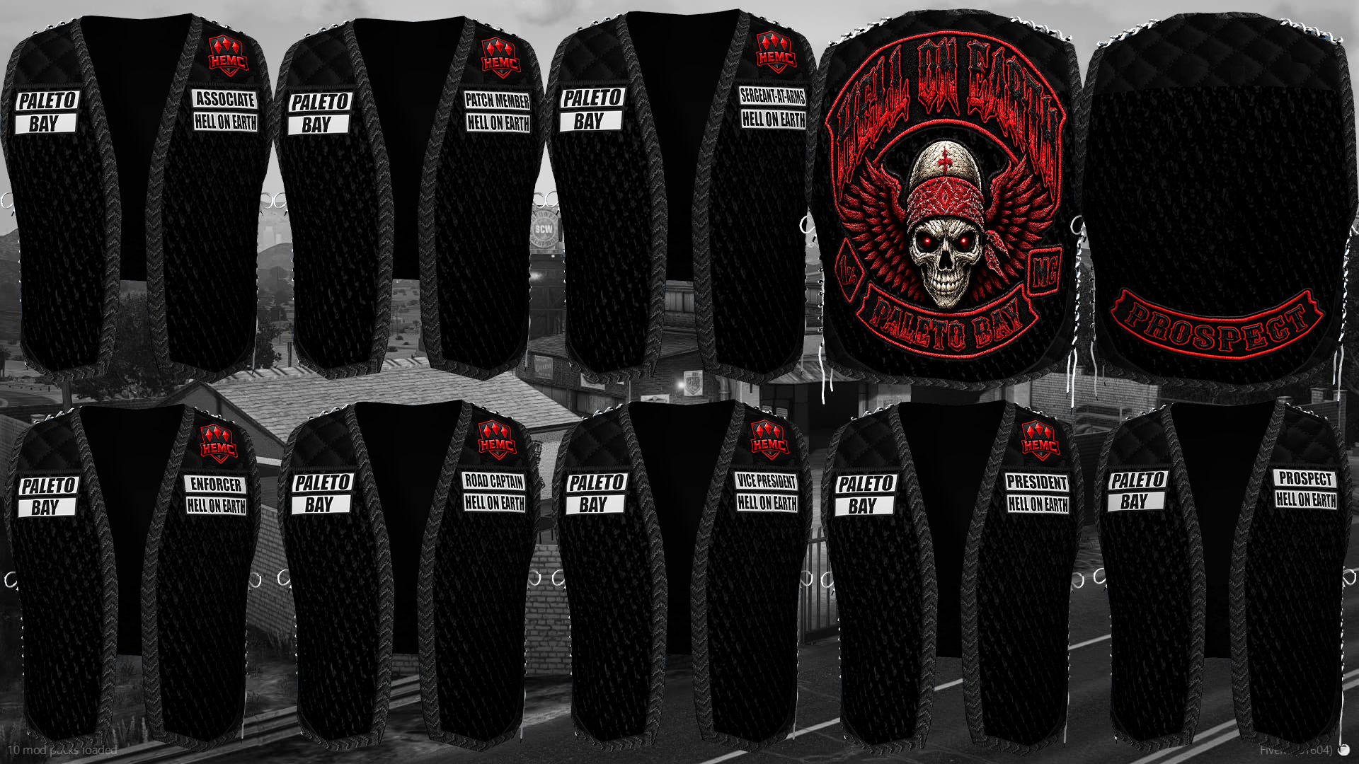 Hell on Earth MC kuttes [M+F]